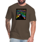 Mak M 1 Fitted Cotton/Poly T-Shirt by Next Level - heather espresso