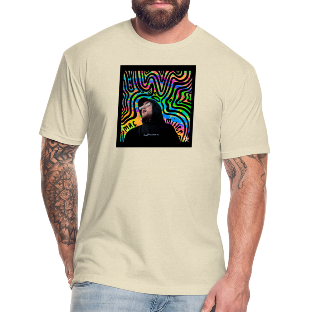 Mak M 1 Fitted Cotton/Poly T-Shirt by Next Level - heather cream