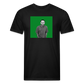Mak M 2 Fitted Cotton/Poly T-Shirt by Next Level - black
