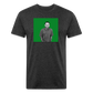 Mak M 2 Fitted Cotton/Poly T-Shirt by Next Level - heather black