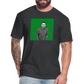 Mak M 2 Fitted Cotton/Poly T-Shirt by Next Level - heather black