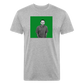 Mak M 2 Fitted Cotton/Poly T-Shirt by Next Level - heather gray
