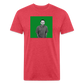 Mak M 2 Fitted Cotton/Poly T-Shirt by Next Level - heather red