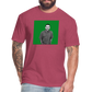 Mak M 2 Fitted Cotton/Poly T-Shirt by Next Level - heather burgundy