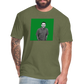 Mak M 2 Fitted Cotton/Poly T-Shirt by Next Level - heather military green