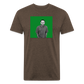 Mak M 2 Fitted Cotton/Poly T-Shirt by Next Level - heather espresso