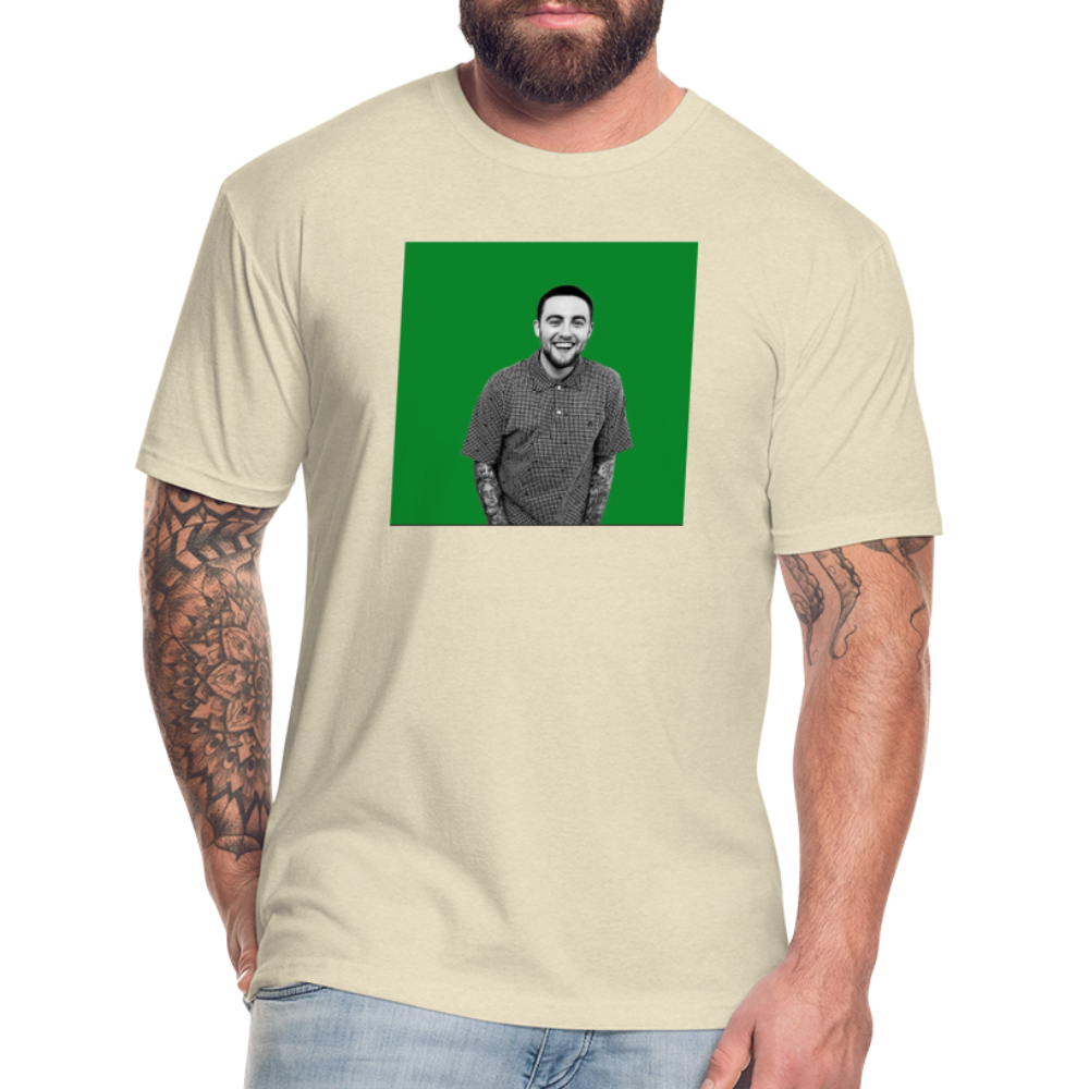 Mak M 2 Fitted Cotton/Poly T-Shirt by Next Level - heather cream
