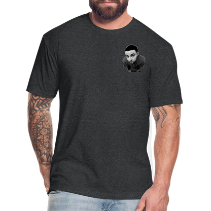 Mak M B/F 1 Fitted Cotton/Poly T-Shirt by Next Level - heather black
