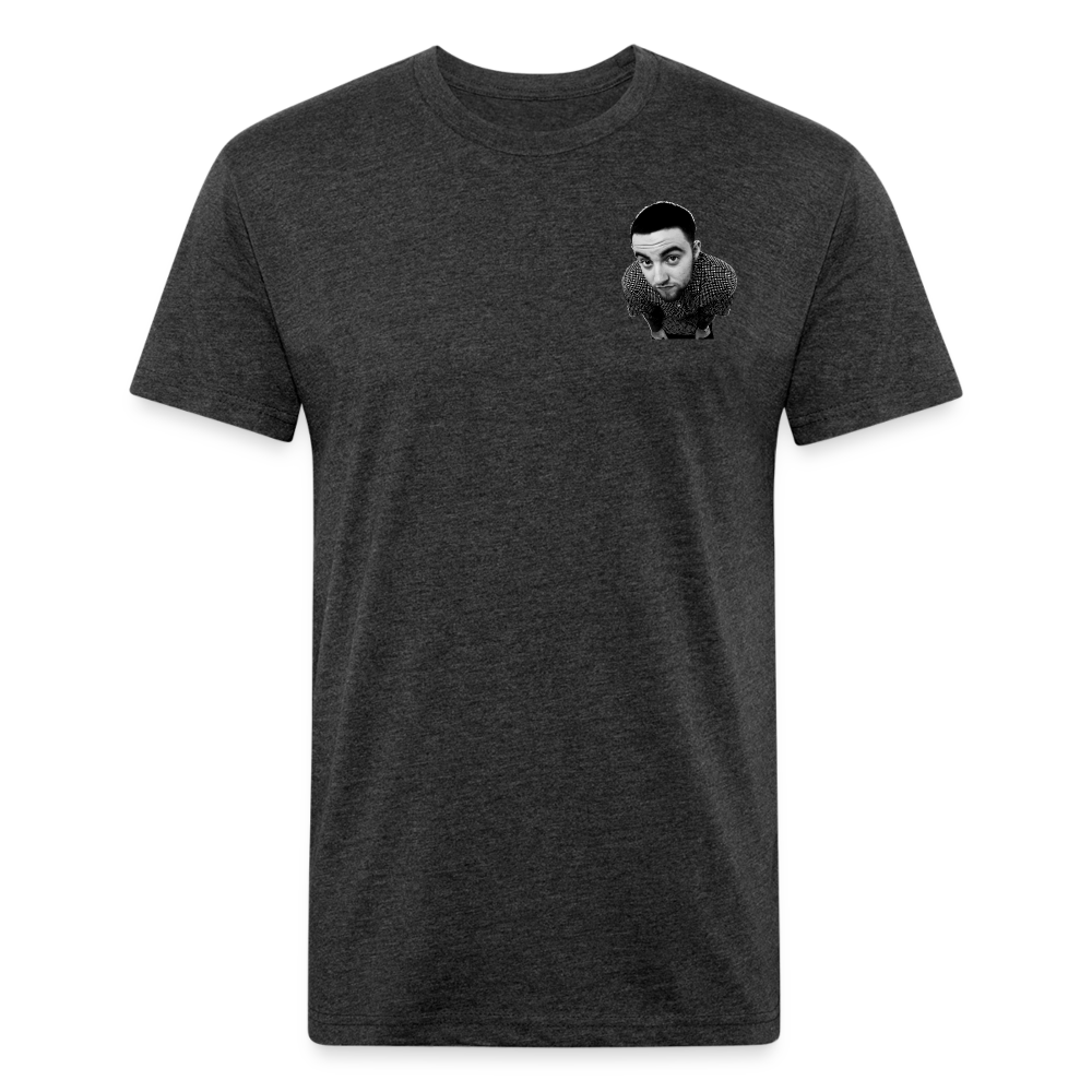 Mak M B/F 1 Fitted Cotton/Poly T-Shirt by Next Level - heather black