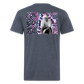 Mak M B/F 1 Fitted Cotton/Poly T-Shirt by Next Level - heather navy