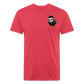 Mak M B/F 1 Fitted Cotton/Poly T-Shirt by Next Level - heather red