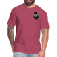 Mak M B/F 1 Fitted Cotton/Poly T-Shirt by Next Level - heather burgundy