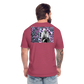 Mak M B/F 1 Fitted Cotton/Poly T-Shirt by Next Level - heather burgundy