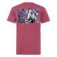 Mak M B/F 1 Fitted Cotton/Poly T-Shirt by Next Level - heather burgundy