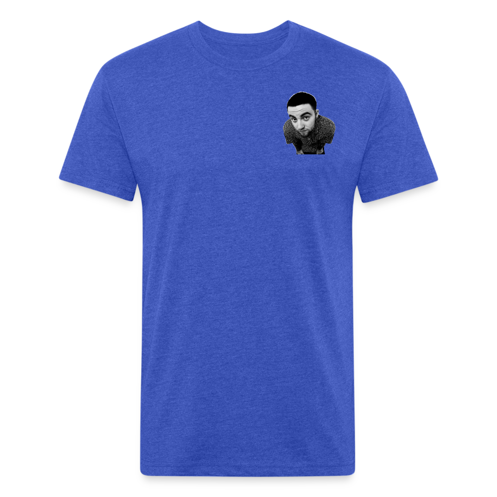 Mak M B/F 1 Fitted Cotton/Poly T-Shirt by Next Level - heather royal