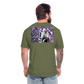 Mak M B/F 1 Fitted Cotton/Poly T-Shirt by Next Level - heather military green
