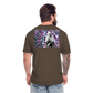 Mak M B/F 1 Fitted Cotton/Poly T-Shirt by Next Level - heather espresso