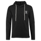 333 Beach Unisex Lightweight Terry Hoodie - charcoal grey