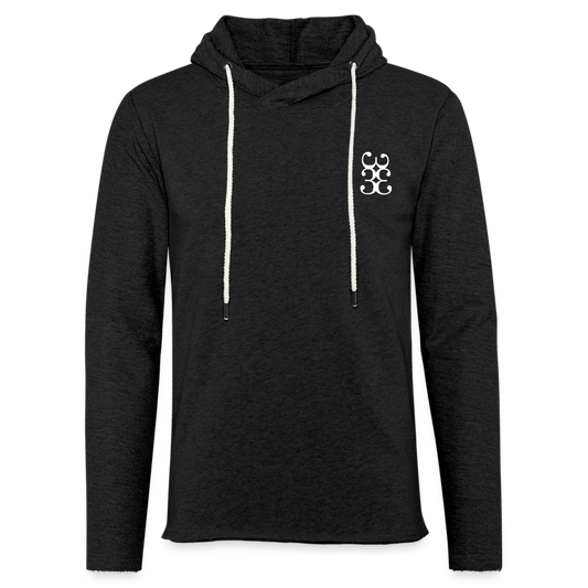 333 Beach Unisex Lightweight Terry Hoodie - charcoal grey