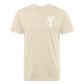 Fire + Fury Flag Back Cotton/Poly T-Shirt by Next Level - heather cream