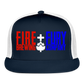 Fire + Fury Trucker Cap - navy/white
