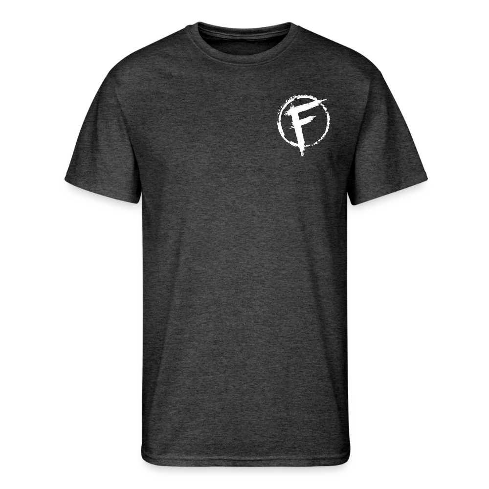 Fire + Fury RWB Wd Men’s 50/50 T-Shirt - heather black
