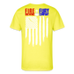 Fire + Fury RWB Wd Men’s 50/50 T-Shirt - neon yellow
