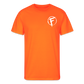 Fire + Fury RWB Wd Men’s 50/50 T-Shirt - neon orange