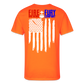 Fire + Fury RWB Wd Men’s 50/50 T-Shirt - neon orange