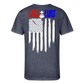 Fire + Fury RWB Wd Men’s 50/50 T-Shirt - navy heather