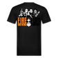 Fire + Fury Murder Group Fitted Cotton/Poly T-Shirt by Next Level - black