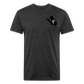 Fire + Fury Murder Group Fitted Cotton/Poly T-Shirt by Next Level - heather black