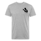 Fire + Fury Murder Group Fitted Cotton/Poly T-Shirt by Next Level - heather gray
