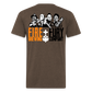 Fire + Fury Murder Group Fitted Cotton/Poly T-Shirt by Next Level - heather espresso