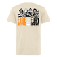 Fire + Fury Murder Group Fitted Cotton/Poly T-Shirt by Next Level - heather cream