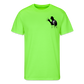 Fire + Fury Hallow Murder Crew **Men’s 50/50 T-Shirt - neon green