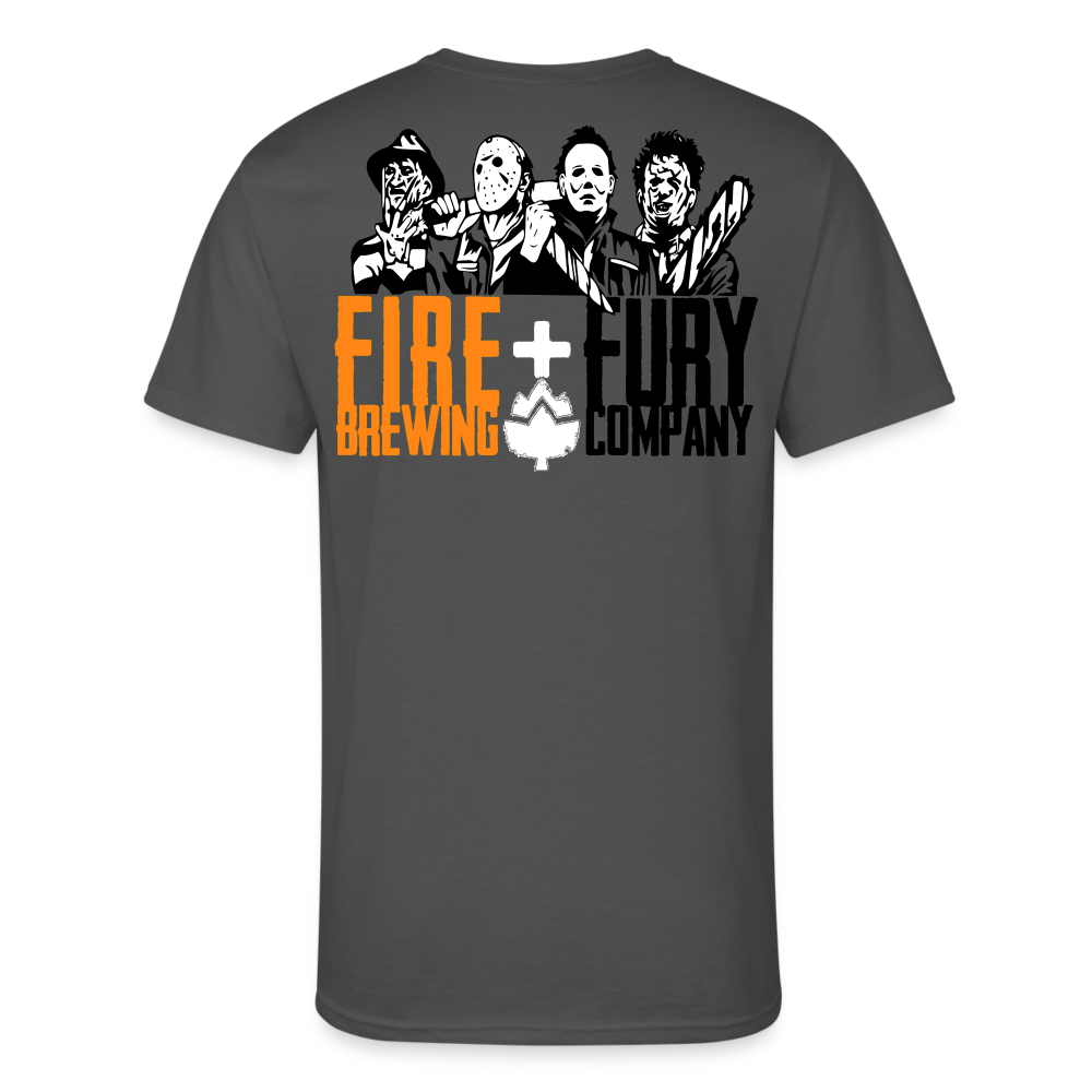 Fire + Fury Hallow Murder Crew **Men’s 50/50 T-Shirt - charcoal