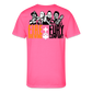 Fire + Fury Hallow Murder Crew **Men’s 50/50 T-Shirt - neon pink