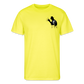 Fire + Fury Hallow Murder Crew **Men’s 50/50 T-Shirt - neon yellow