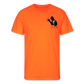 Fire + Fury Hallow Murder Crew **Men’s 50/50 T-Shirt - neon orange