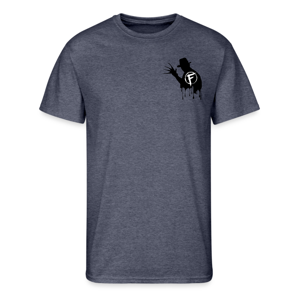 Fire + Fury Hallow Murder Crew **Men’s 50/50 T-Shirt - navy heather