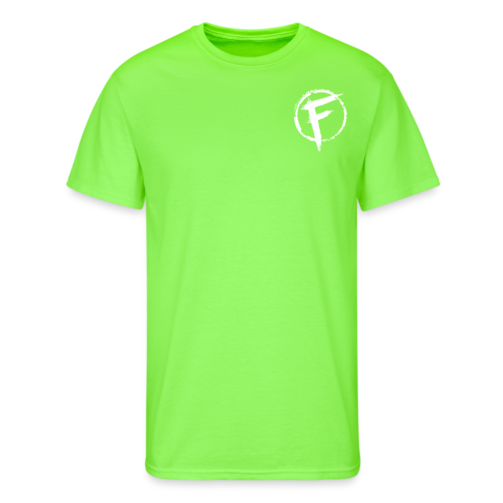 Fire + Fury Beetle Final **Men’s 50/50 T-Shirt - neon green