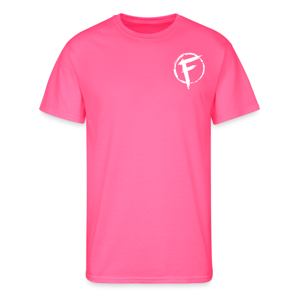 Fire + Fury Beetle Final **Men’s 50/50 T-Shirt - neon pink