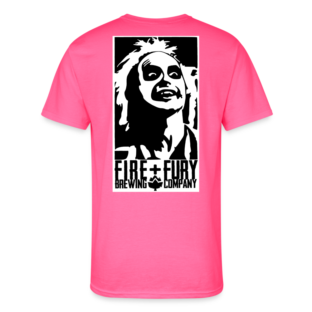 Fire + Fury Beetle Final **Men’s 50/50 T-Shirt - neon pink