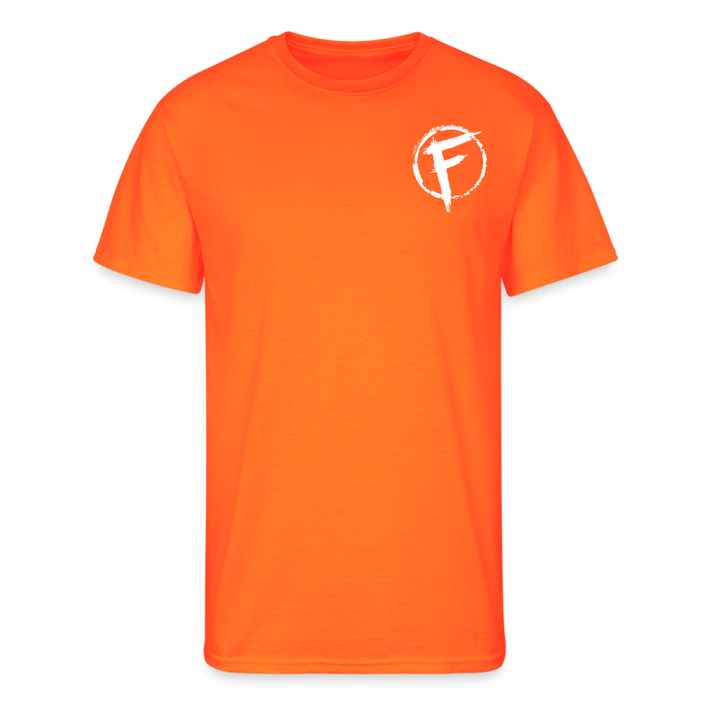 Fire + Fury Beetle Final **Men’s 50/50 T-Shirt - neon orange