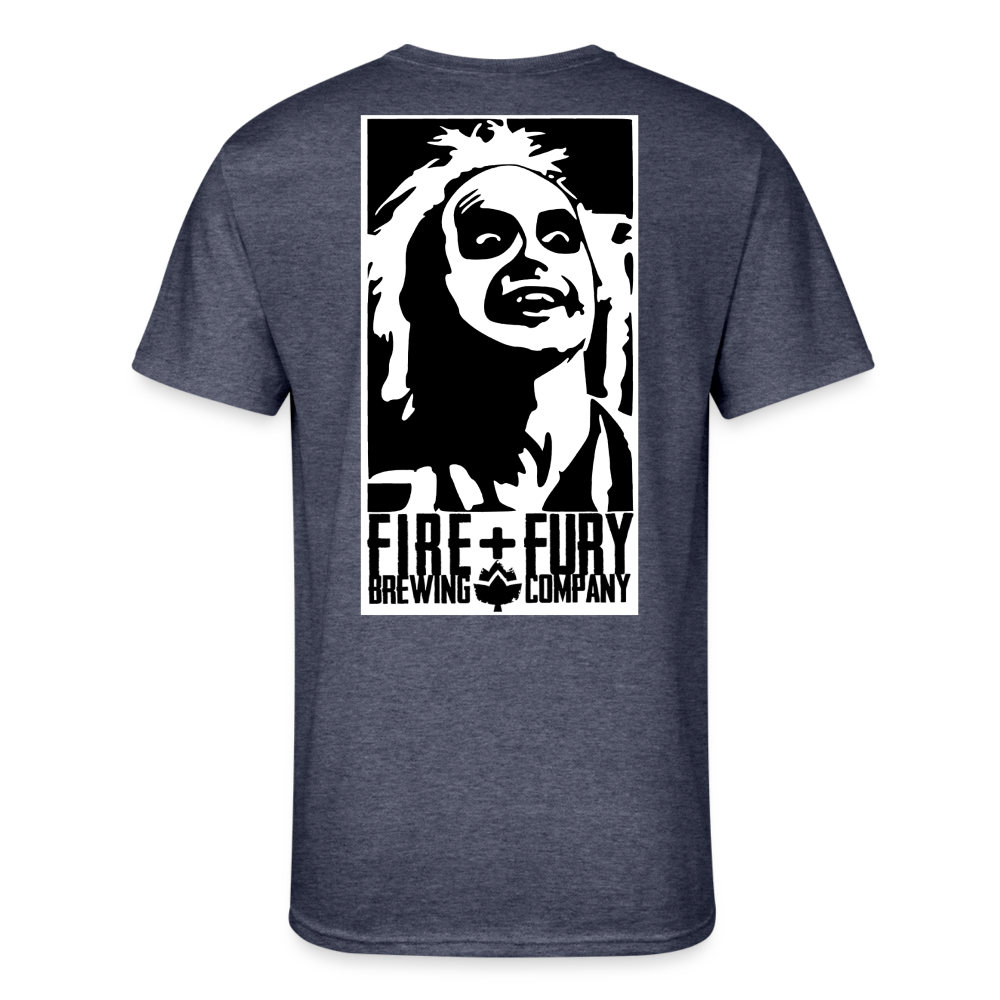 Fire + Fury Beetle Final **Men’s 50/50 T-Shirt - navy heather