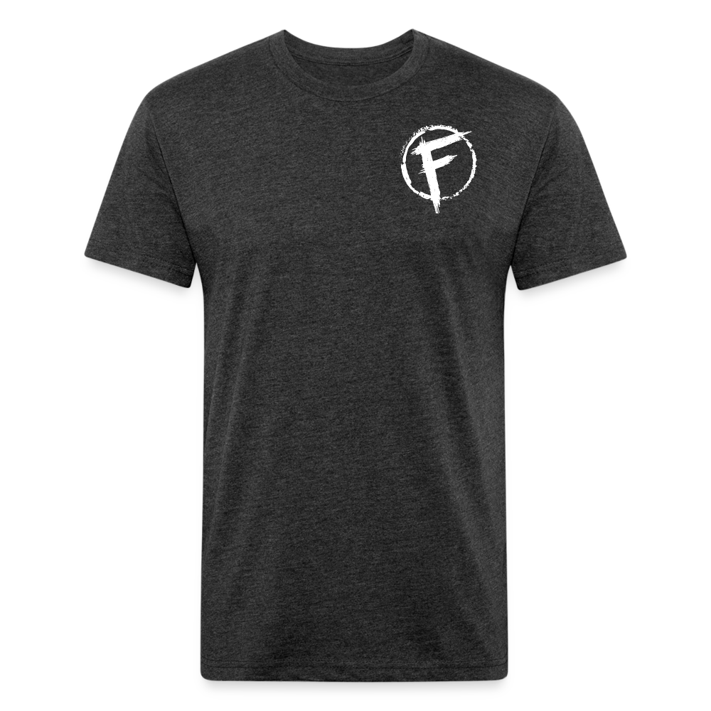 Fire + Fury Beetle Final**Fitted Cotton/Poly T-Shirt by Next Level - heather black
