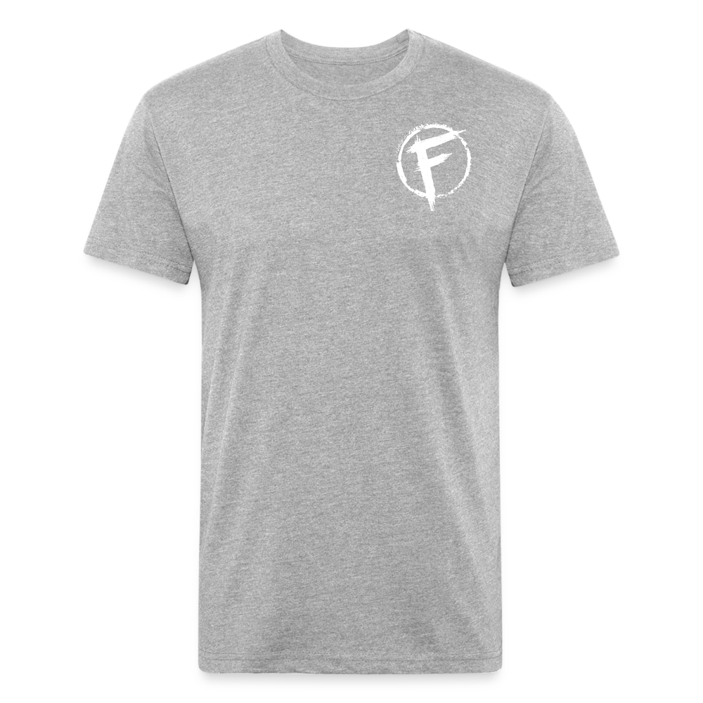 Fire + Fury Beetle Final**Fitted Cotton/Poly T-Shirt by Next Level - heather gray