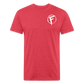 Fire + Fury Beetle Final**Fitted Cotton/Poly T-Shirt by Next Level - heather red