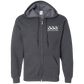 333 Printing Pro G186 Embroidered Zip Up Hooded Sweatshirt